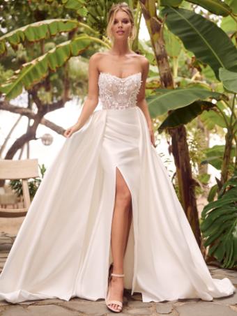 Rebecca Ingram Style #TWYLA (24RS197A01) #1 Ivory (gown with Natural Illusion) thumbnail