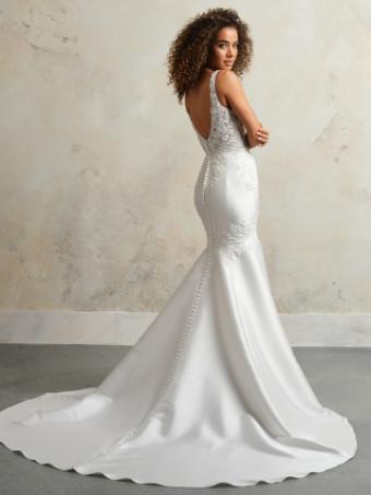 Rebecca Ingram Style #ANDREA (24RN816A01 - Unlined bodice) #3 Ivory (gown with Natural Illusion) thumbnail
