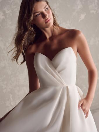 Maggie Sottero Style #NISHA (24MS214A01) #2 Diamond White (gown with Natural Illusion) thumbnail